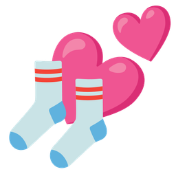 socks and two hearts