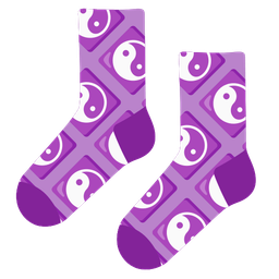 socks and yin yang