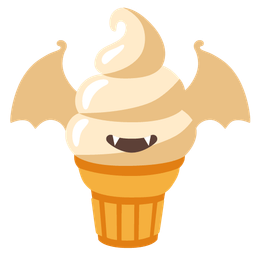 Soft ice cream and Bat