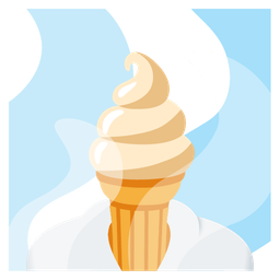 Soft ice cream and Hot springs