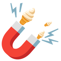 Soft ice cream and Magnet