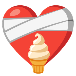 Soft ice cream and Mending heart