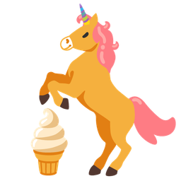 Soft ice cream and Unicorn