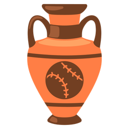 softball and amphora
