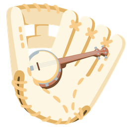 softball and banjo