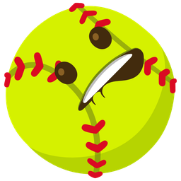 softball and biting lip