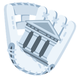 softball and classical building