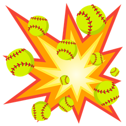 softball and collision