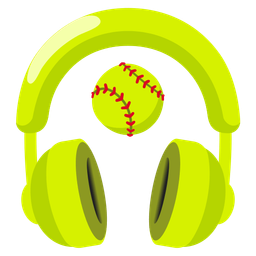 softball and headphone