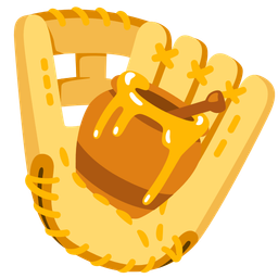 softball and honey pot