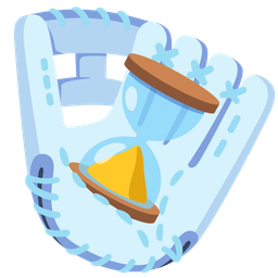 softball and hourglass done