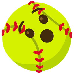 softball and hushed face