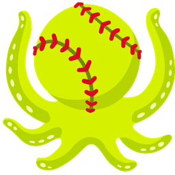 softball and octopus