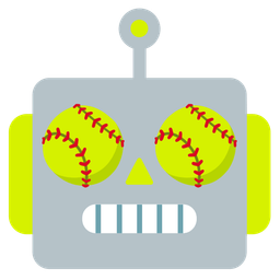 softball and robot