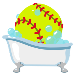 softball and soap
