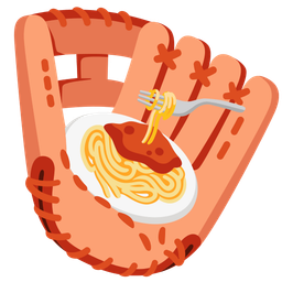 softball and spaghetti