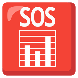 SOS button and bar chart