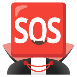 SOS button and bat