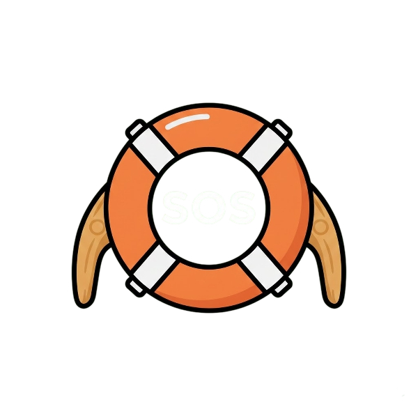 SOS button and Boomerang