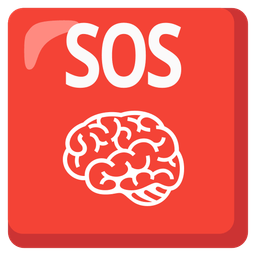 SOS button and brain