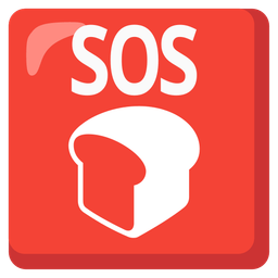 SOS button and bread