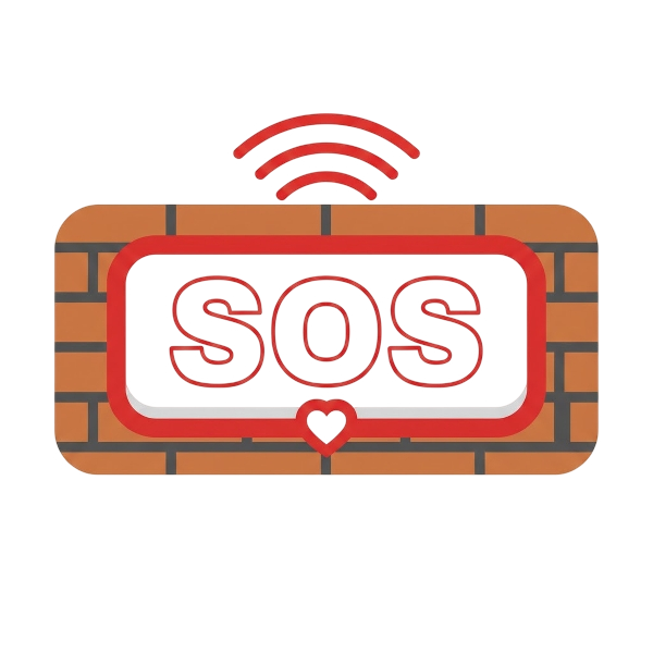SOS button and Brick
