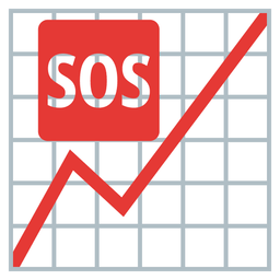 SOS button and chart increasing