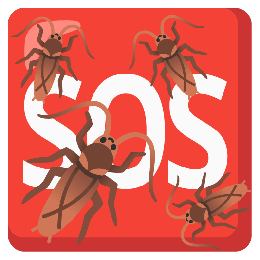 SOS button and Cockroach