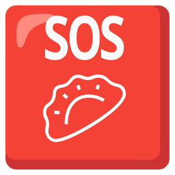 SOS button and dumpling