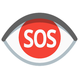 SOS button and eye