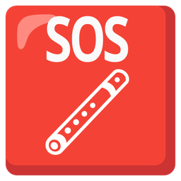 SOS button and flute