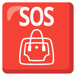 SOS button and handbag