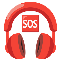 SOS button and headphone
