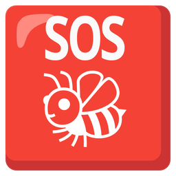 SOS button and honeybee
