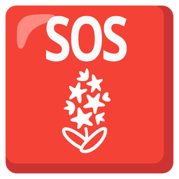 SOS button and hyacinth