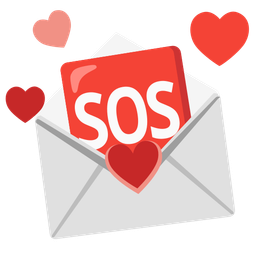 SOS button and love letter