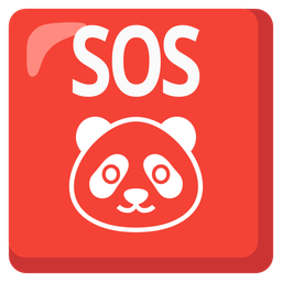 SOS button and panda