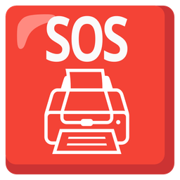 SOS button and printer