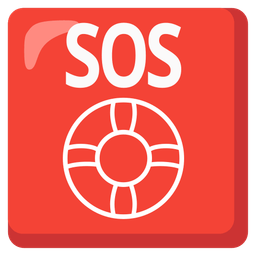 SOS button and ring buoy