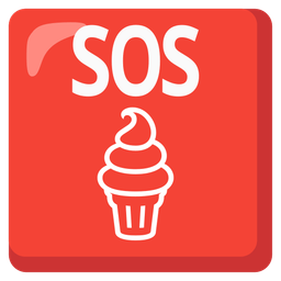 SOS button and soft ice cream