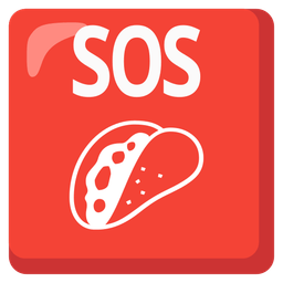 SOS button and taco