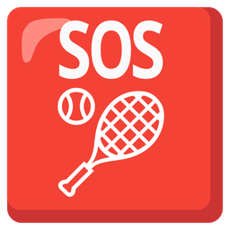 SOS button and tennis