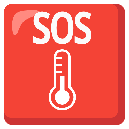 SOS button and Thermometer