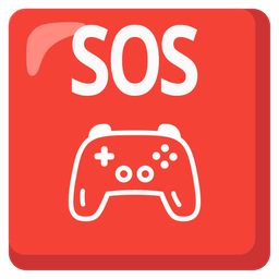 SOS button and video game