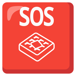 SOS button and waffle