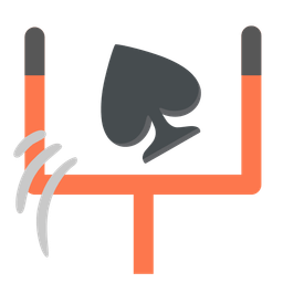 spade suit and american football