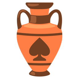 spade suit and amphora