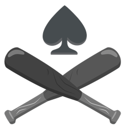 spade suit and baseball