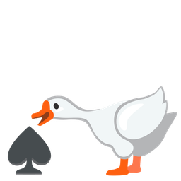 spade suit and goose