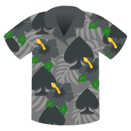 spade suit and hibiscus